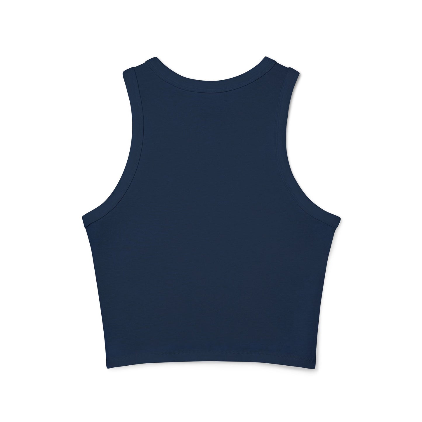 Racer Tank Top - Chic Micro Rib Texture - Athletic Heather